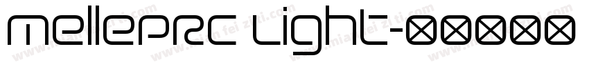 MellePRC Light字体转换